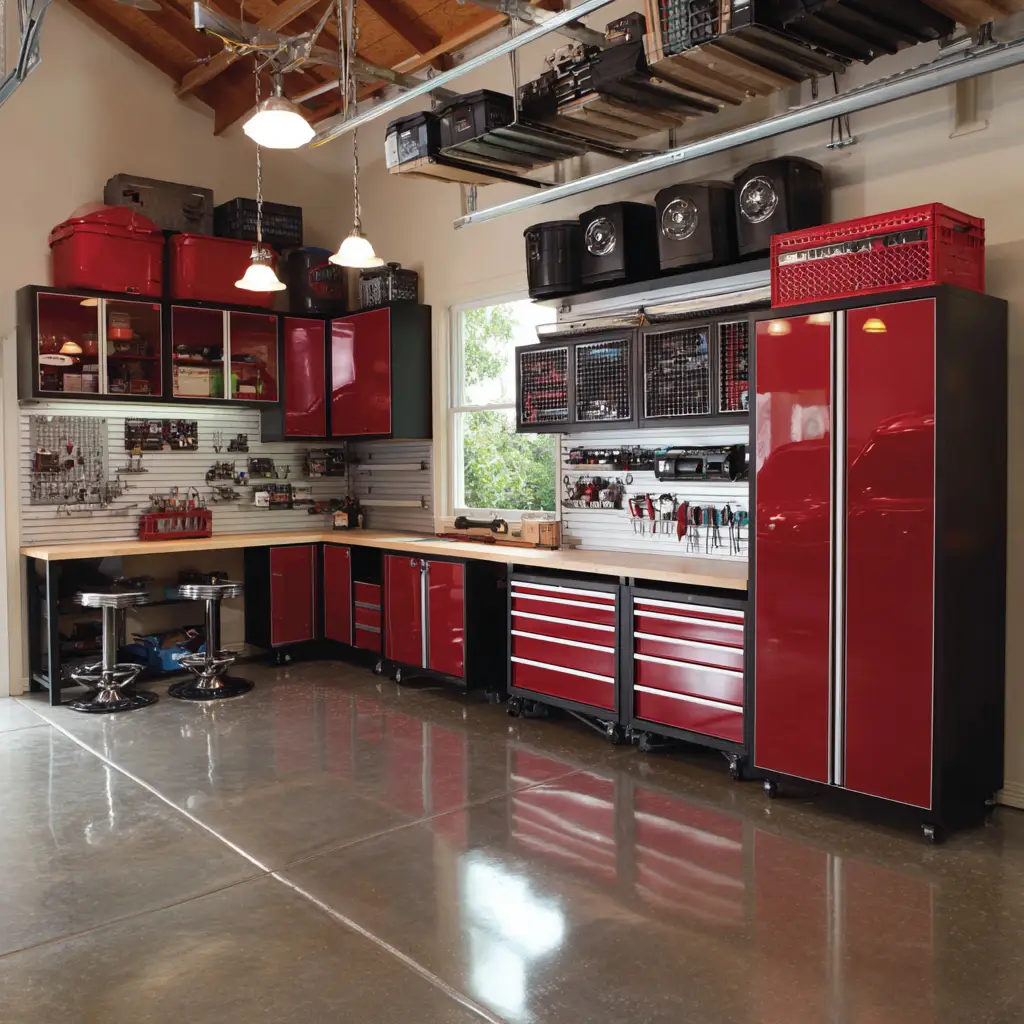 Create a Parts Organization Area