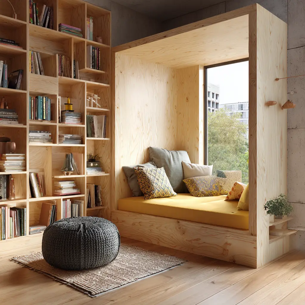 Create a Wooden Reading Nook