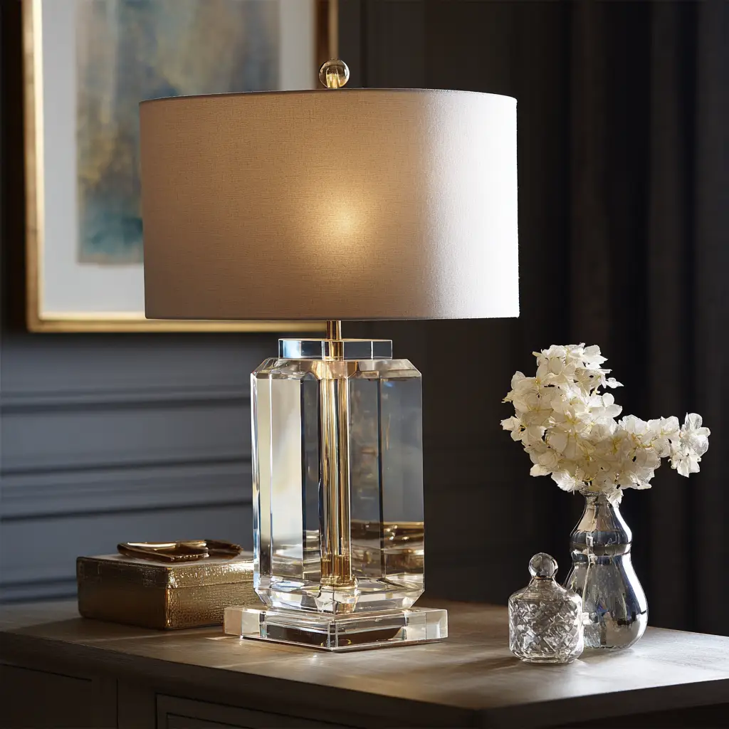 Crystal Table Lamp