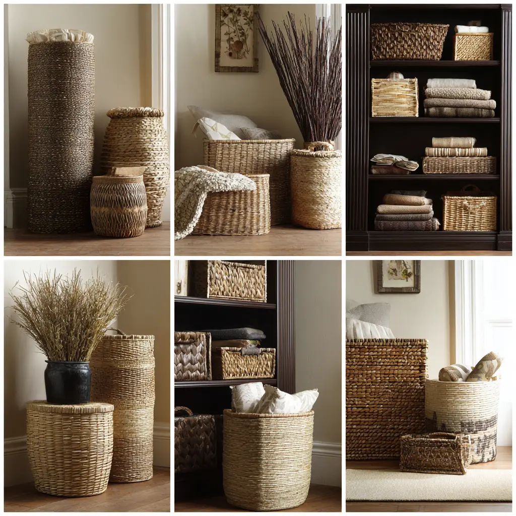 Decorative Baskets and Bins