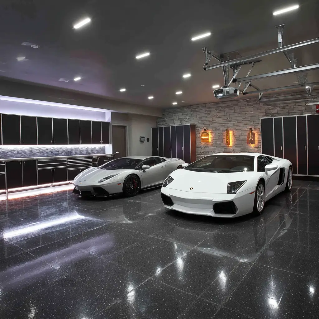 Designer Lighting Garage