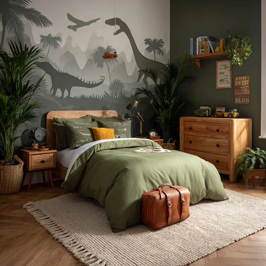 Dinosaur Explorer Bedroom