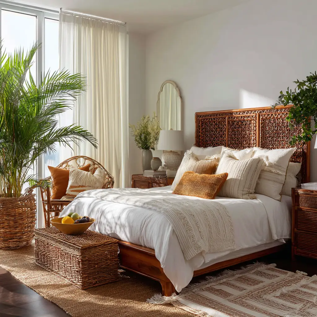 Embrace Wicker and Rattan Accents
