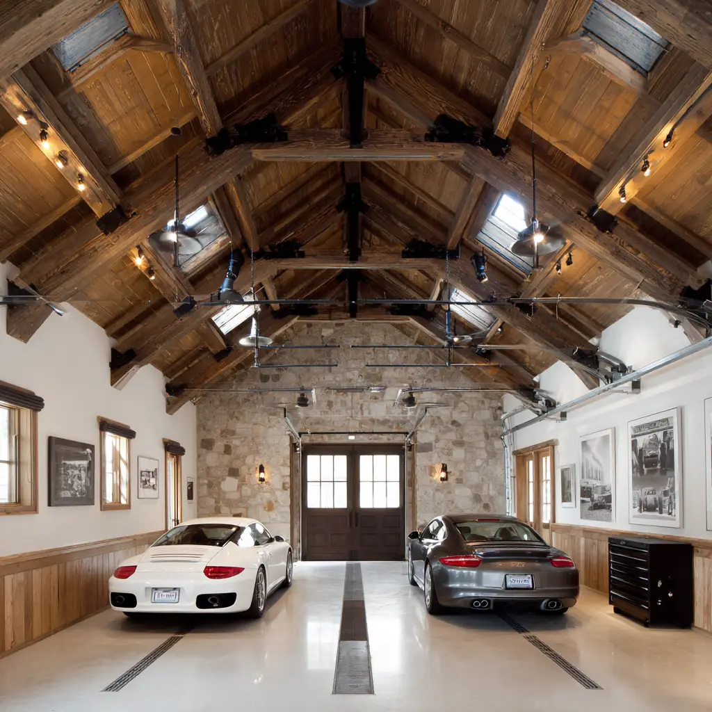 Exposed Beam Ceiling