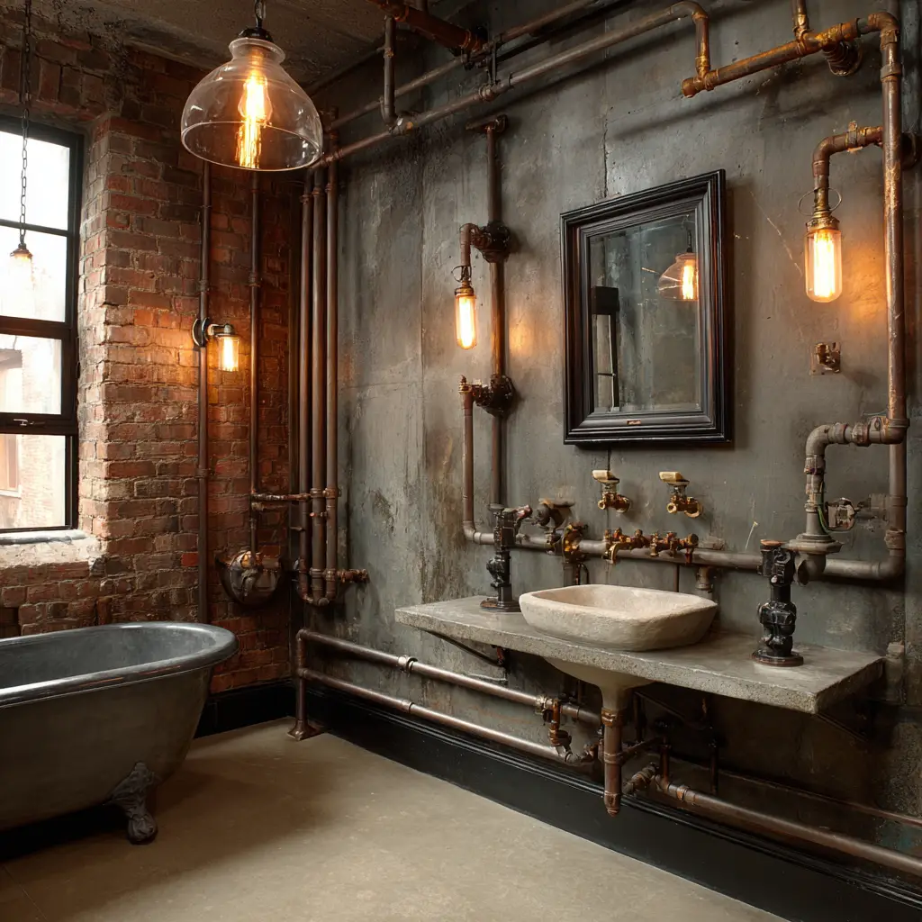 Exposed Pipes