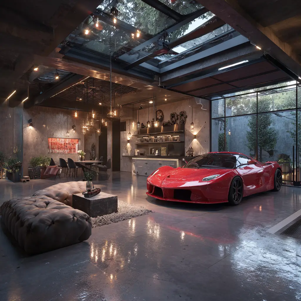 Fancy Lounge Garage