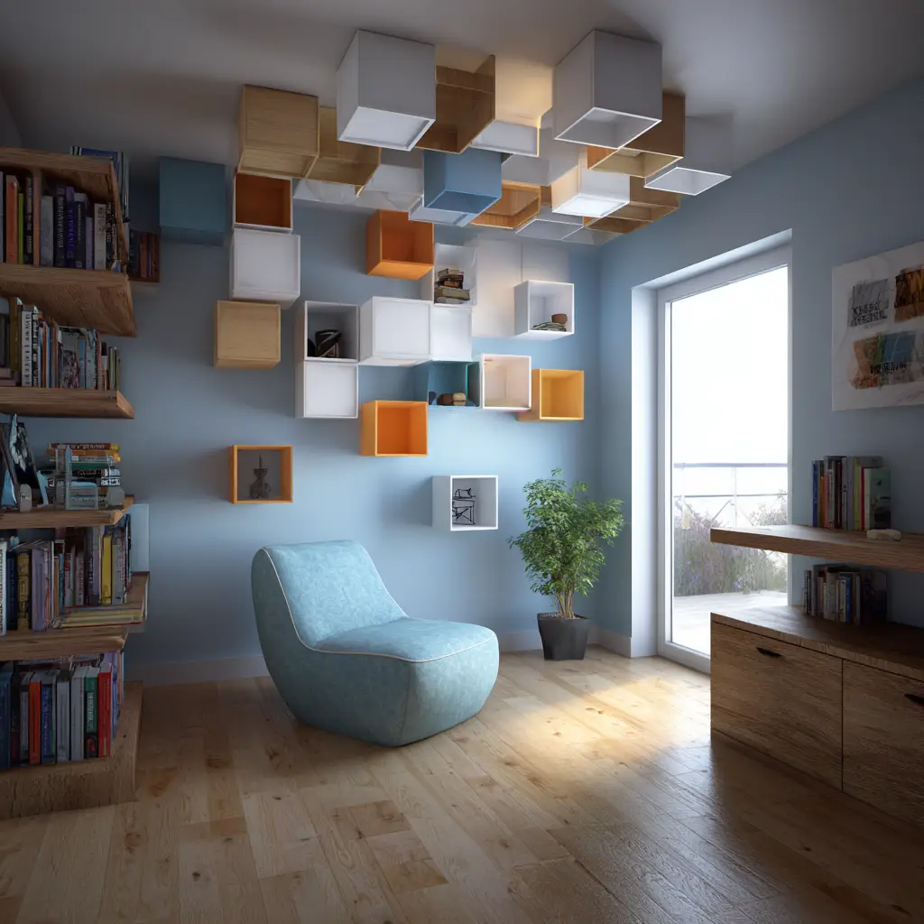 Floating Cubes
