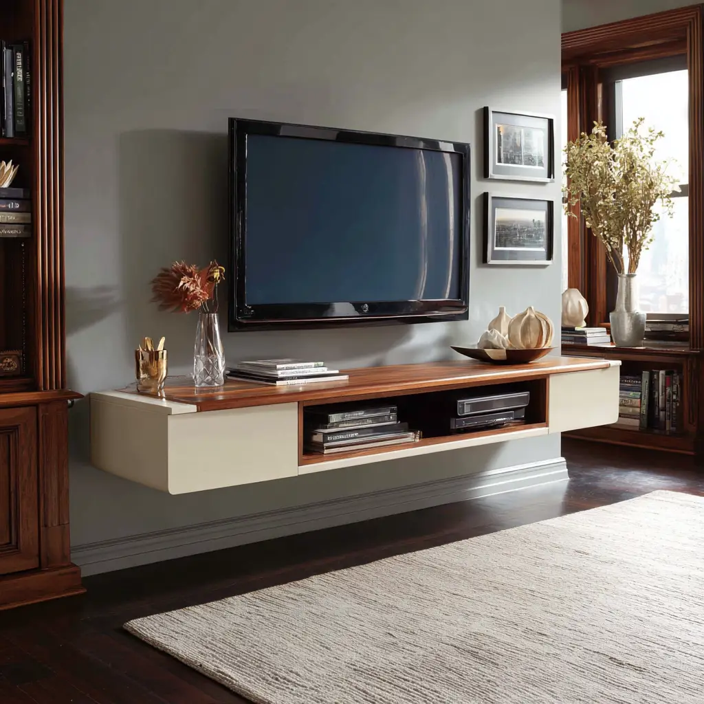 Floating TV Console