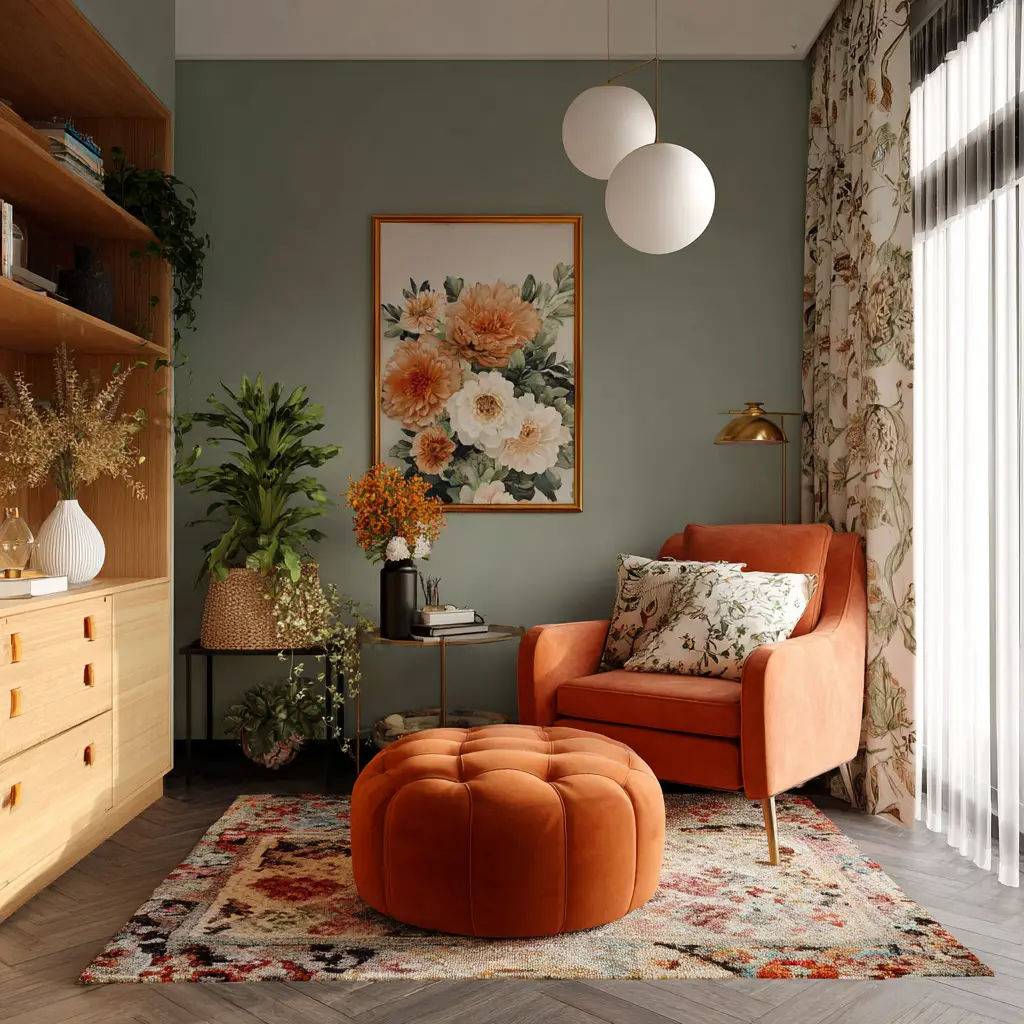 Floral Accents for Balance