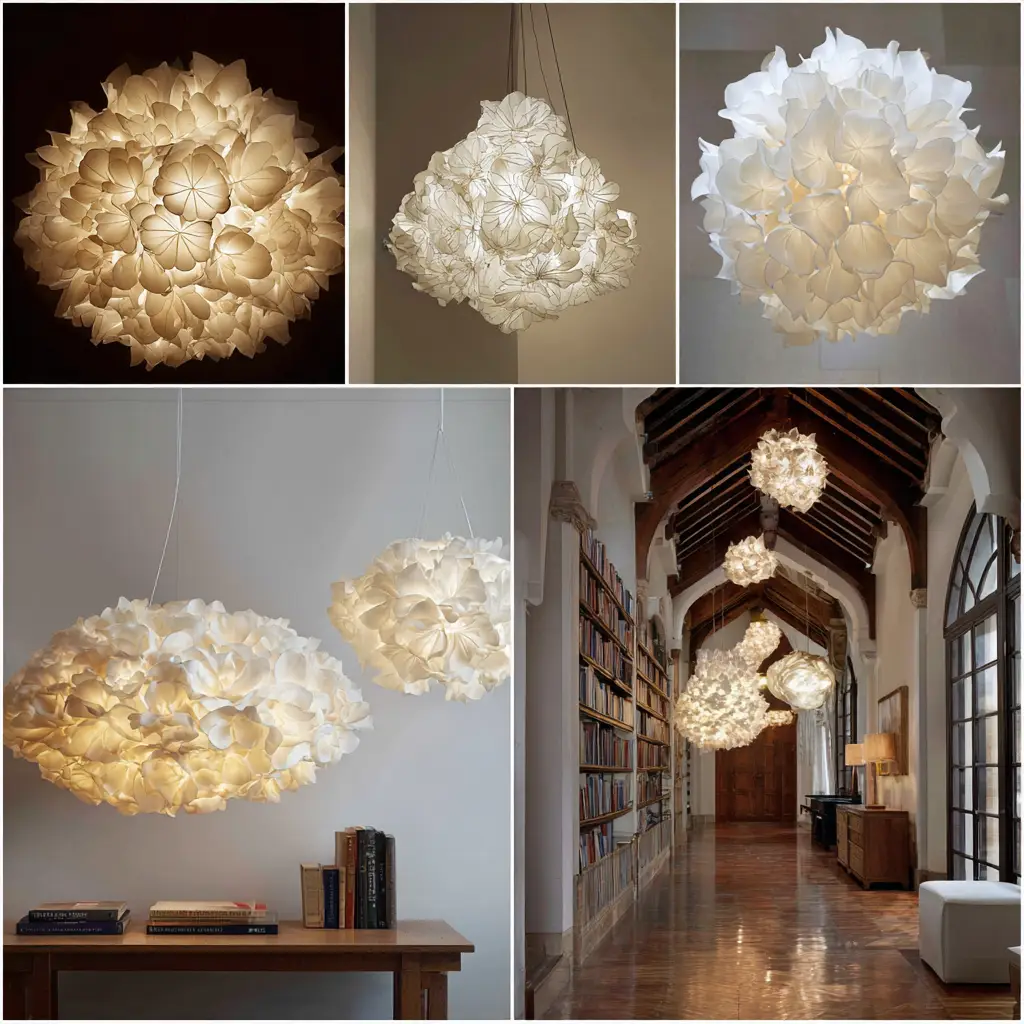 Flower-Inspired Lighting Fixtures