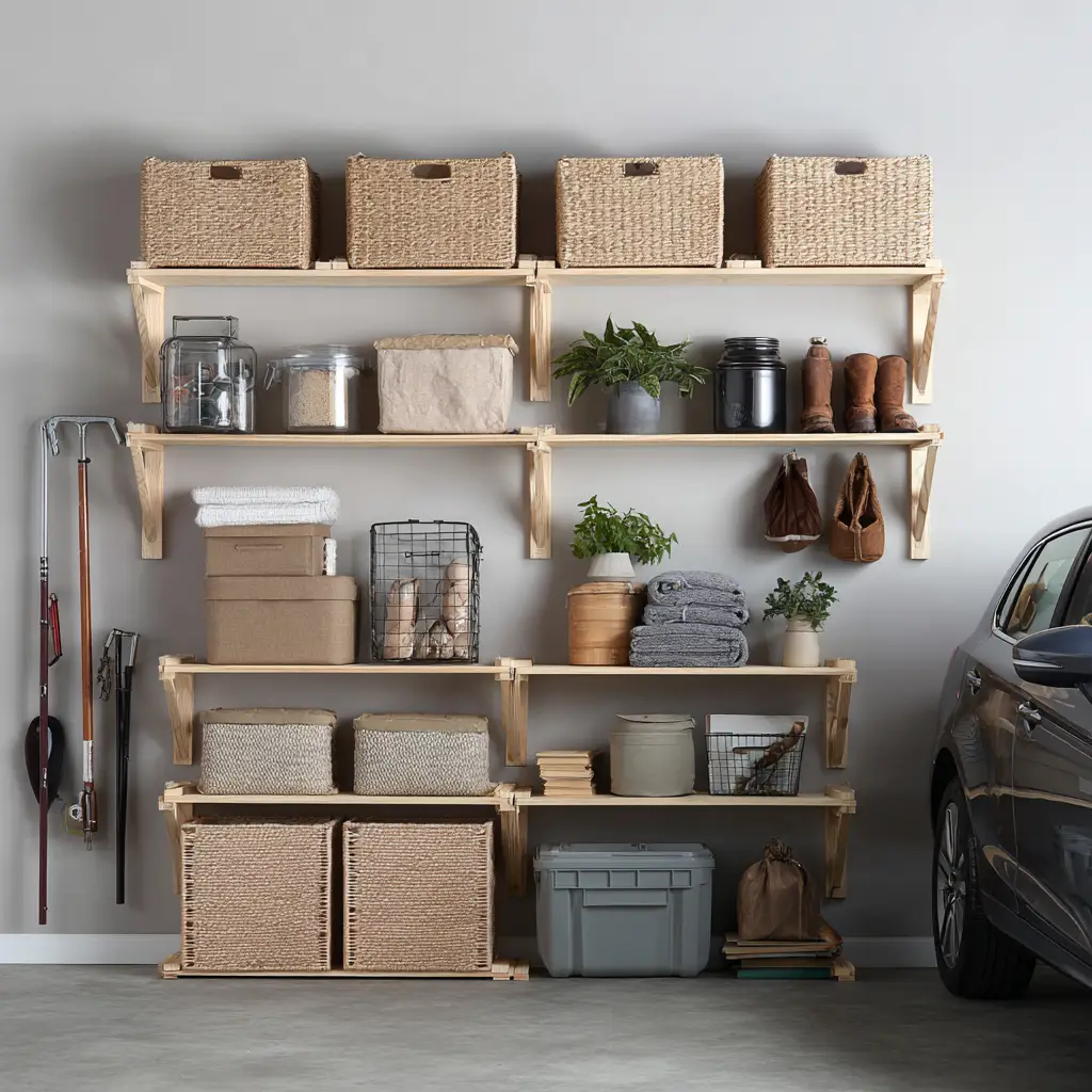 Foldable Storage Shelves