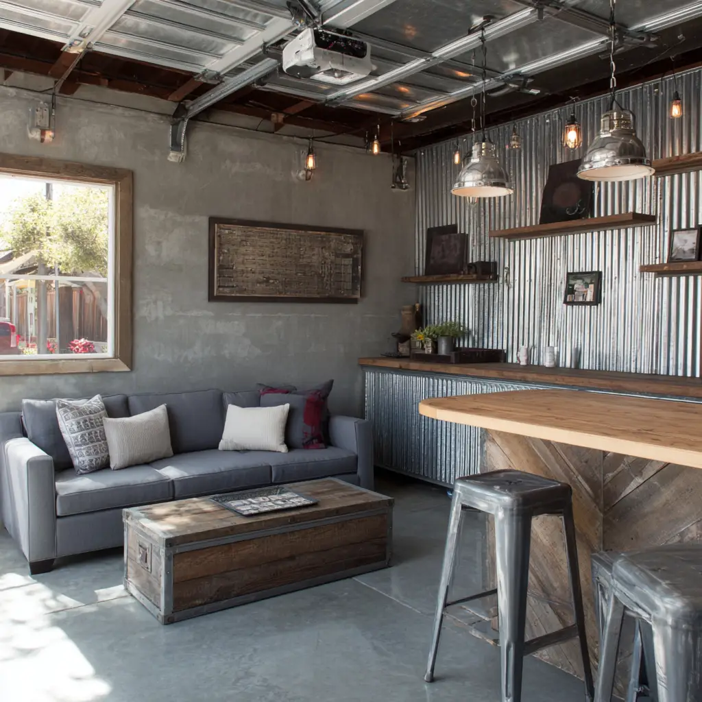 Galvanized Metal Accents