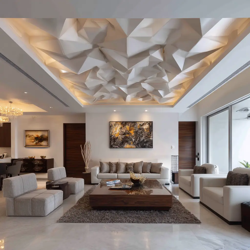 Geometric False Ceiling Design