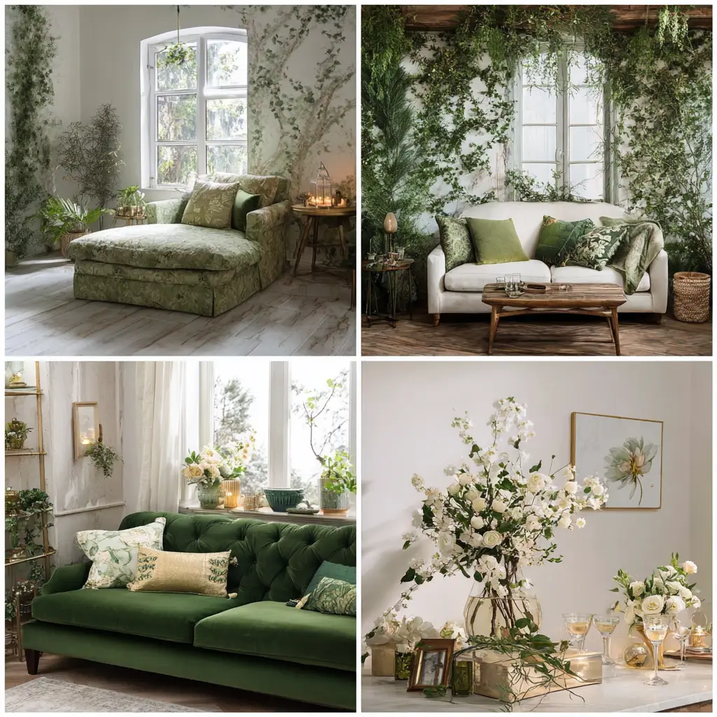 Greenery and Fresh Florals