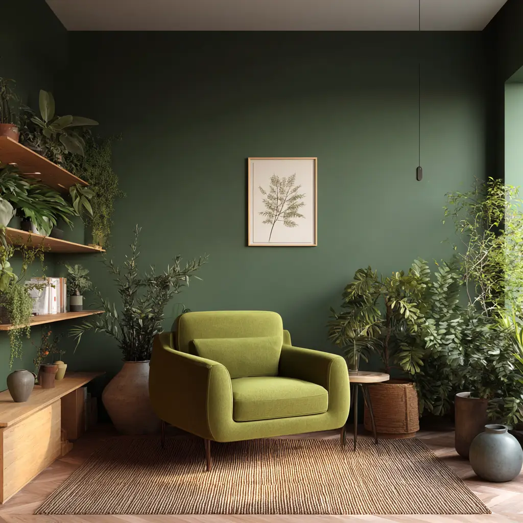 Greenery for Contrast