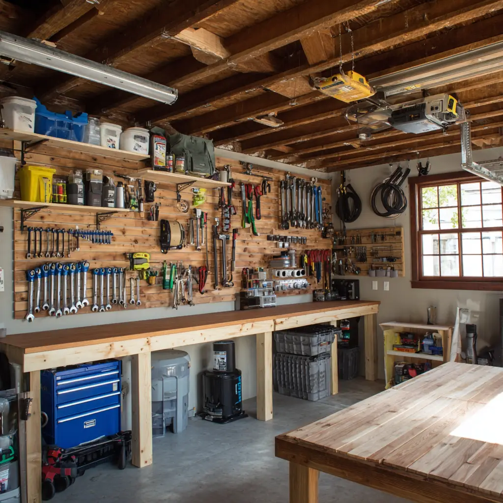 Hang Tools from the Ceiling