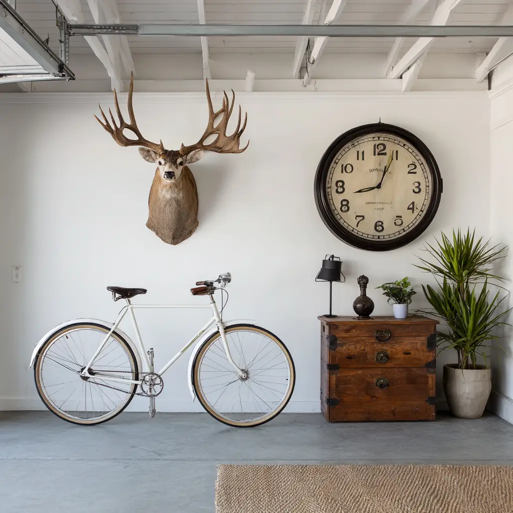 Hang a Statement Clock or Art Piece