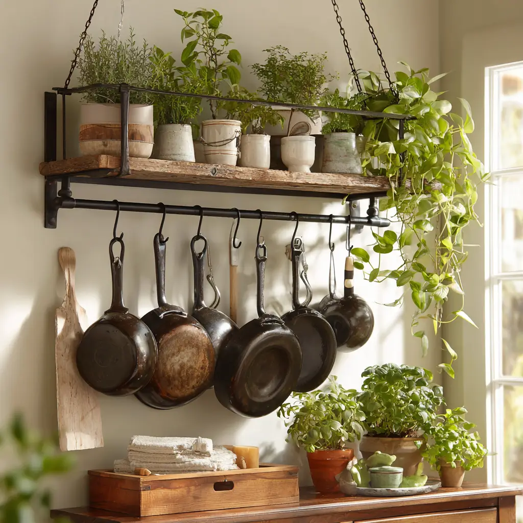 Hanging Pot Rack