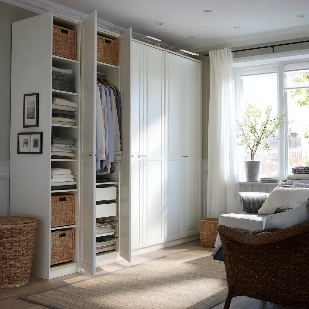 IKEA PAX Wardrobe for Enclosed Organization