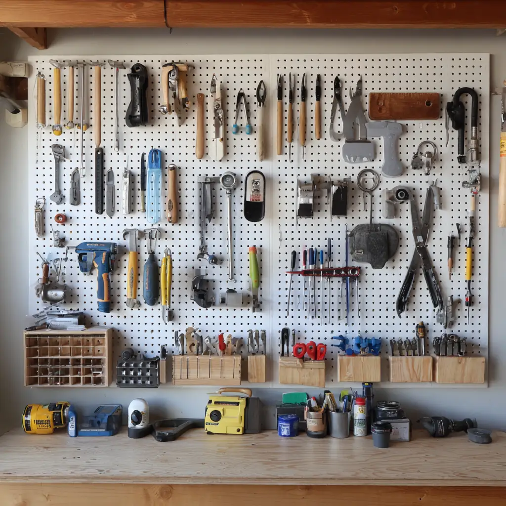 IKEA SKÅDIS Pegboard for Small Tools