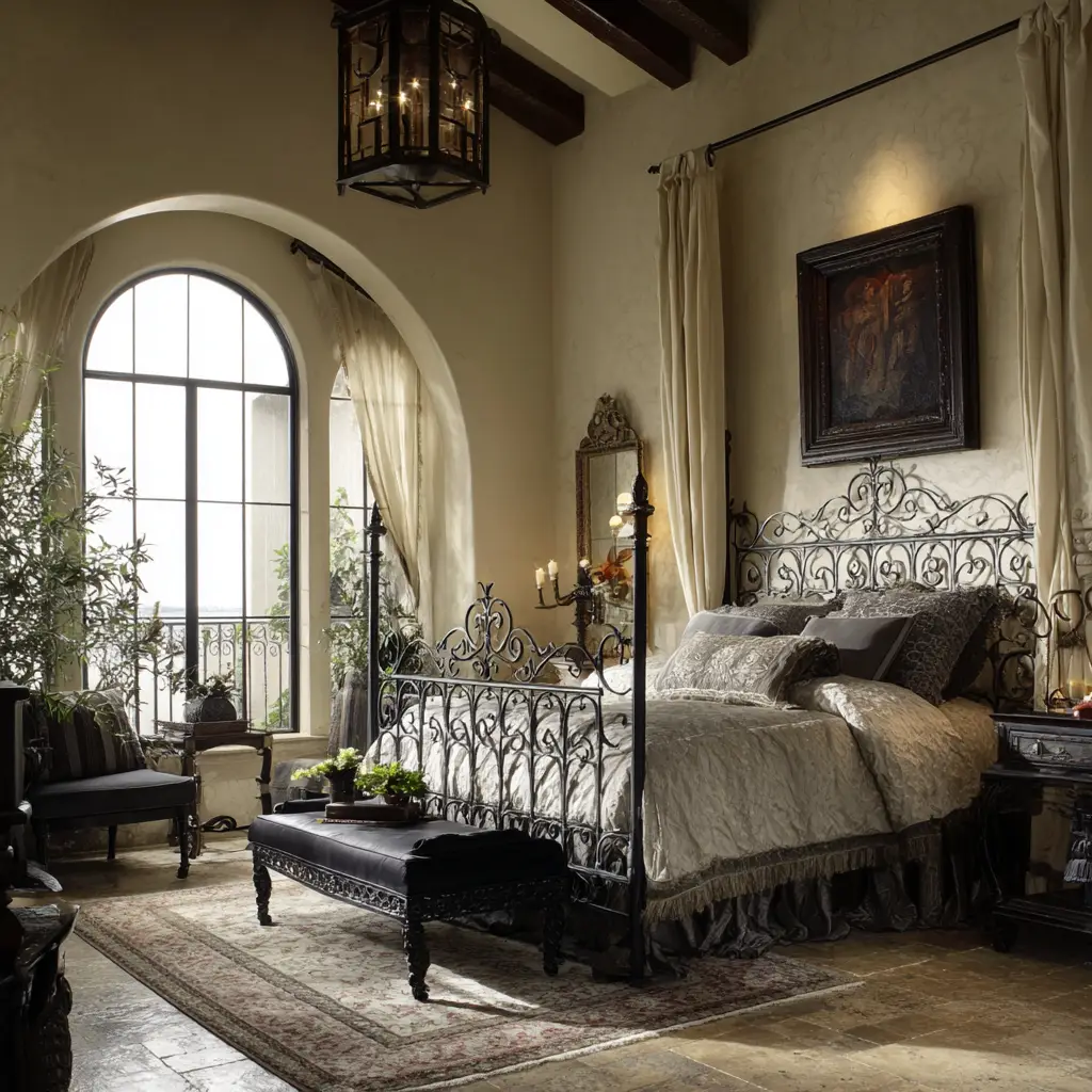 Include Wrought Iron Accents