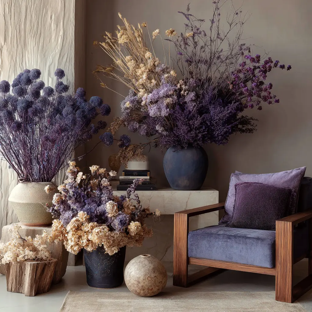 Incorporate Dried Flowers