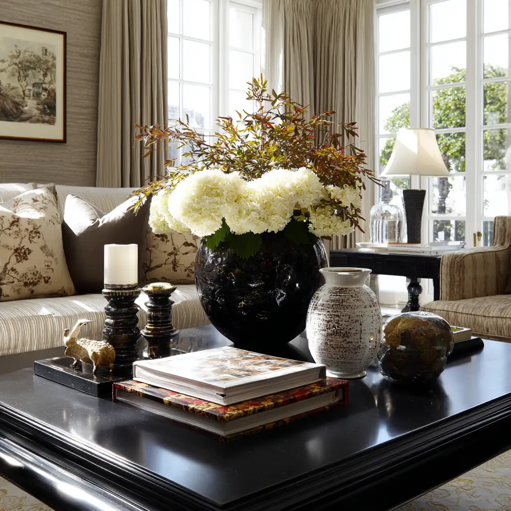 Incorporate a Coffee Table Centerpiece