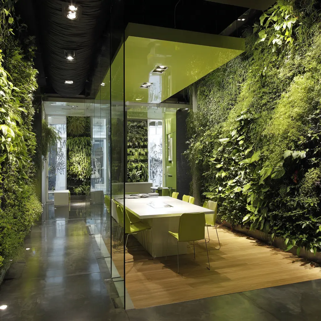Indoor Green Wall Partition