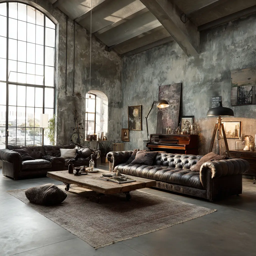 Industrial Chic Lounge