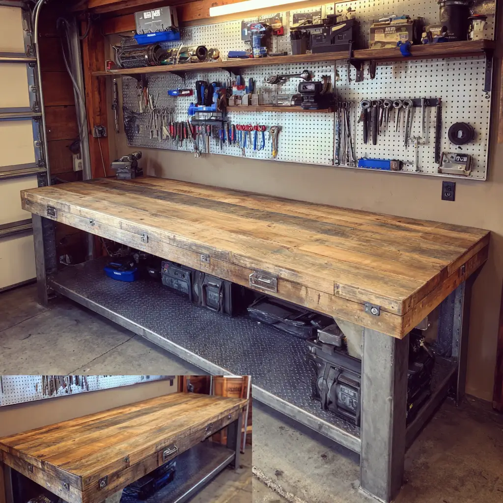 Industrial Workbench Setup