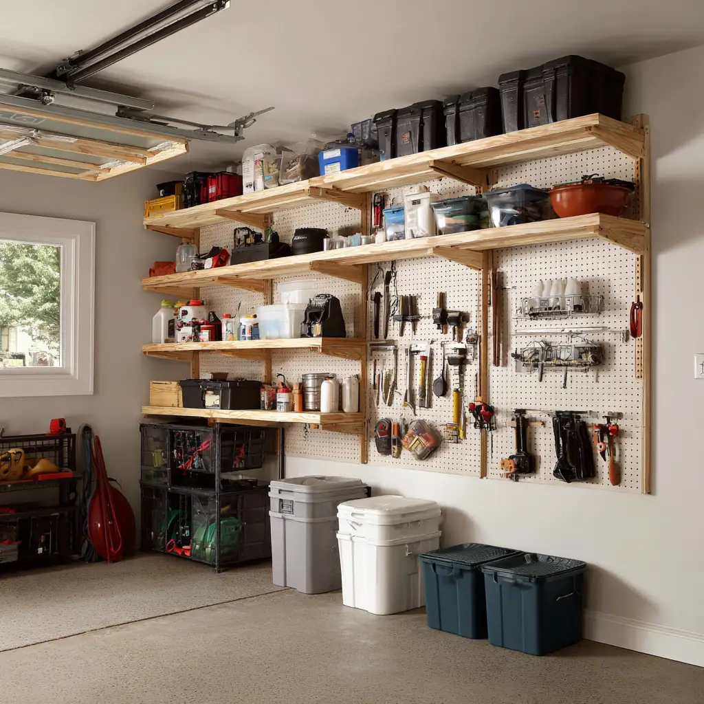 Install Adjustable Shelving Units
