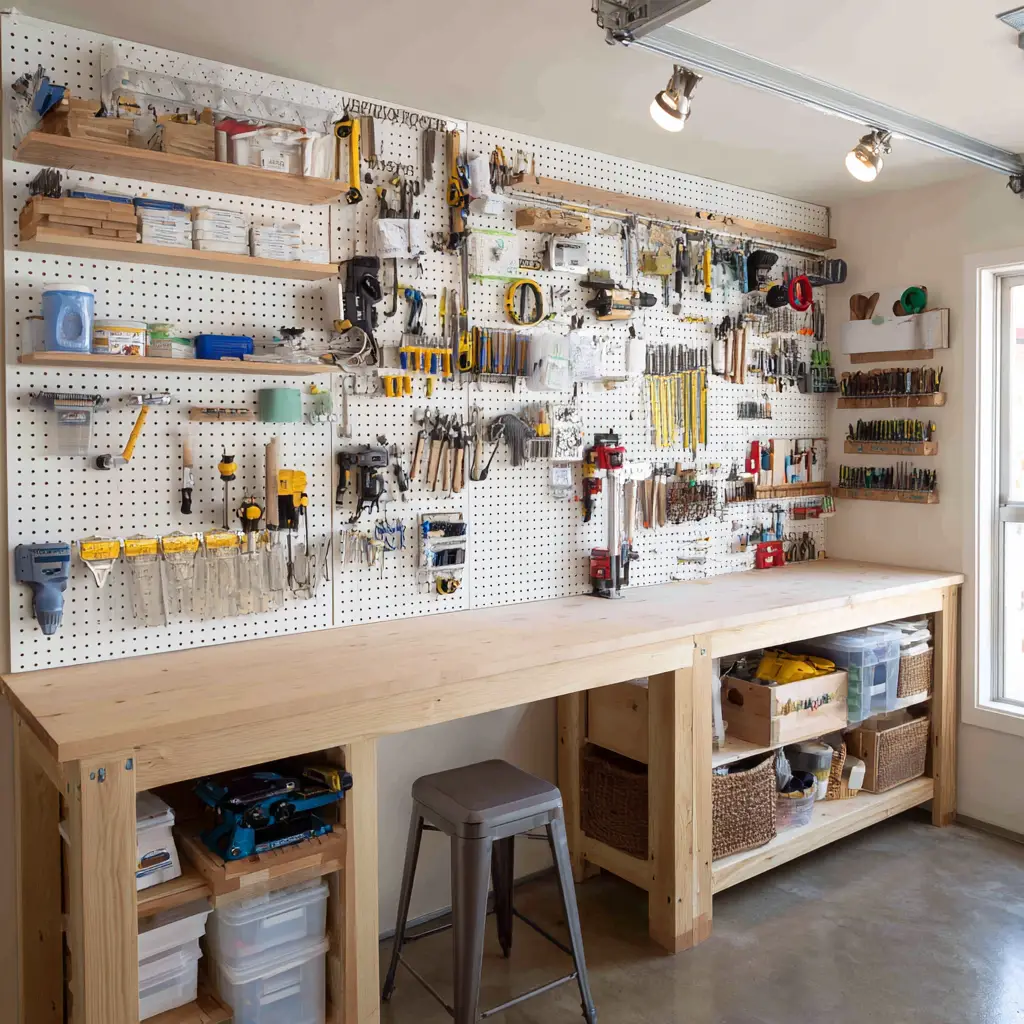 Install a Pegboard Wall
