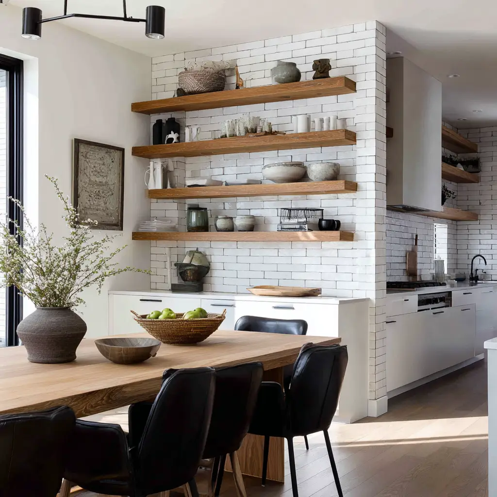 Integrate Open Shelving