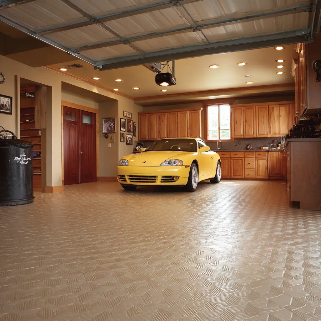 Interlocking PVC Floor Tiles