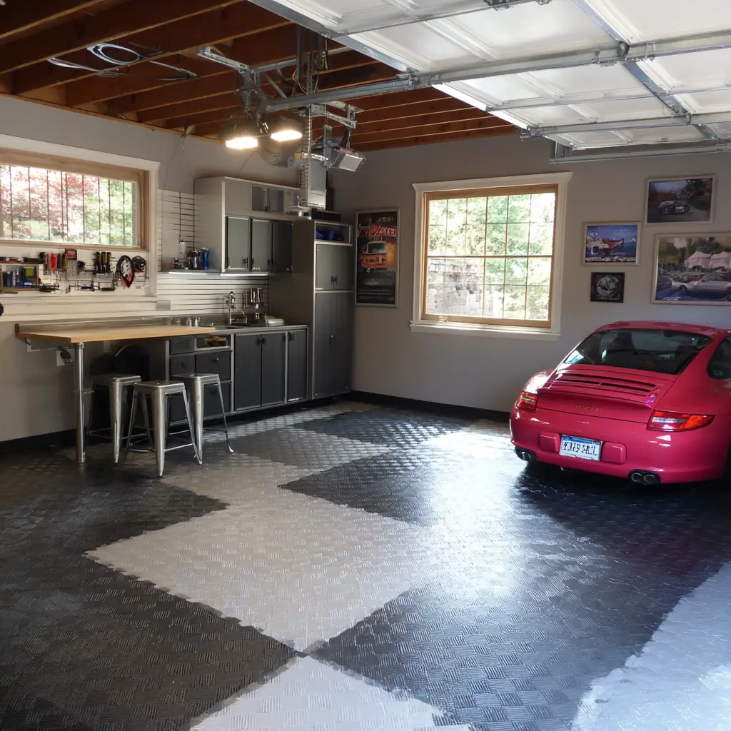 Interlocking PVC Tiles