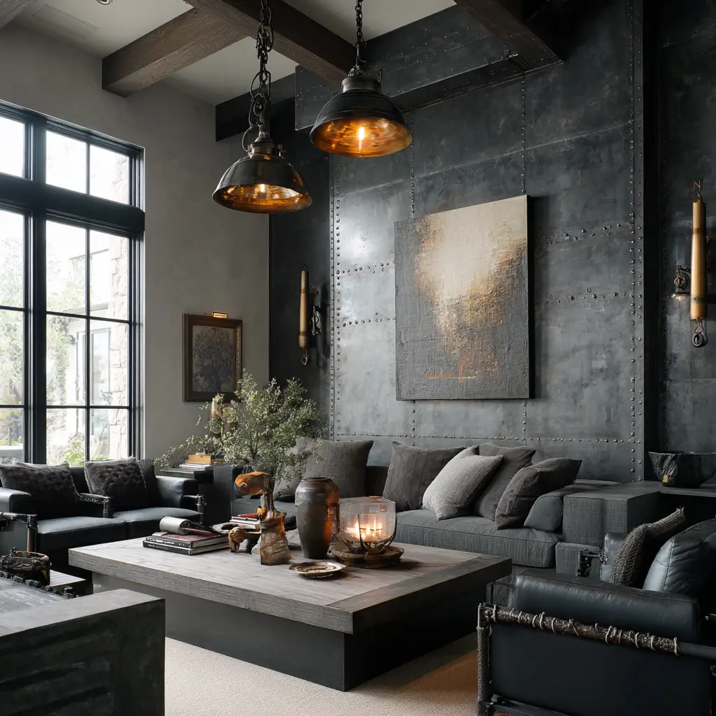 Iron and Metal Accents