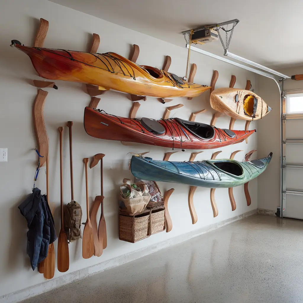 Kayak Wall Hooks