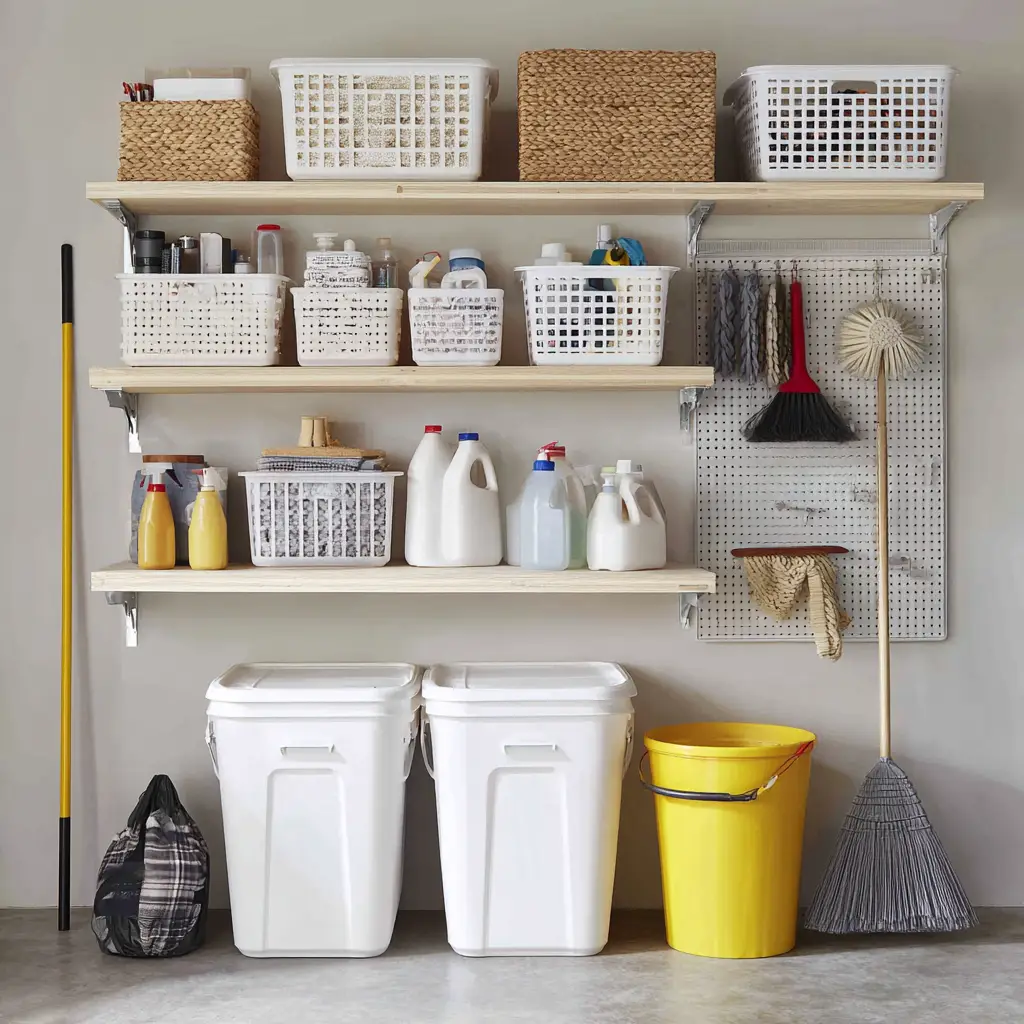 Keep a Dedicated Cleaning Bin
