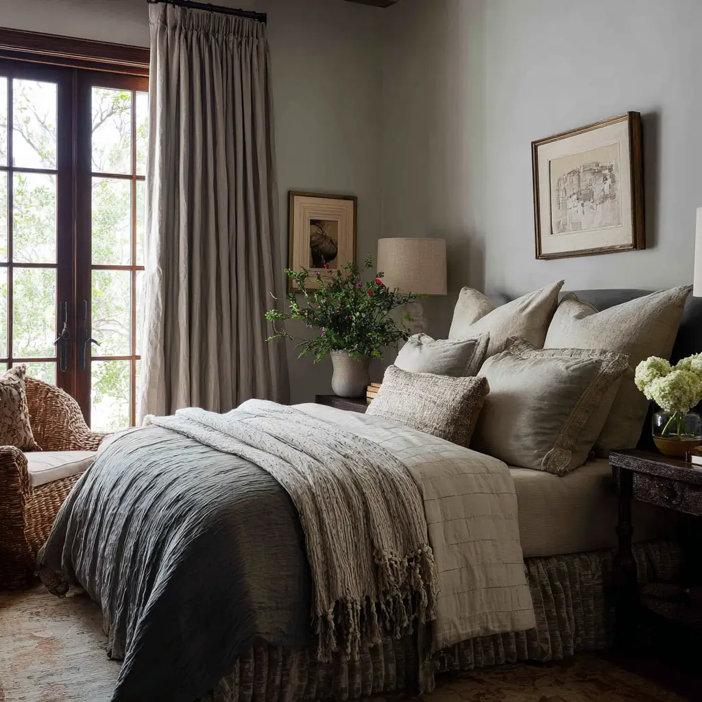 Layered Textures and Linens