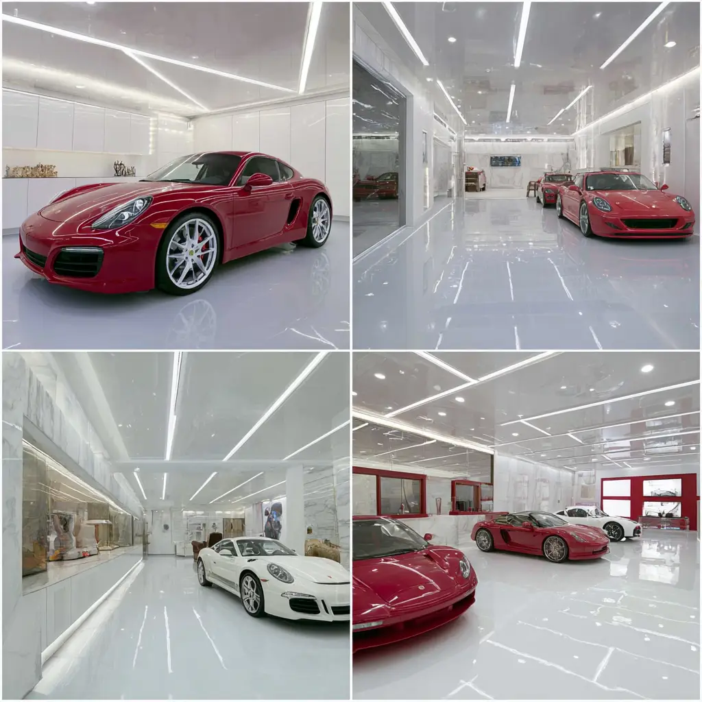 Luxury Car Showroom Garage