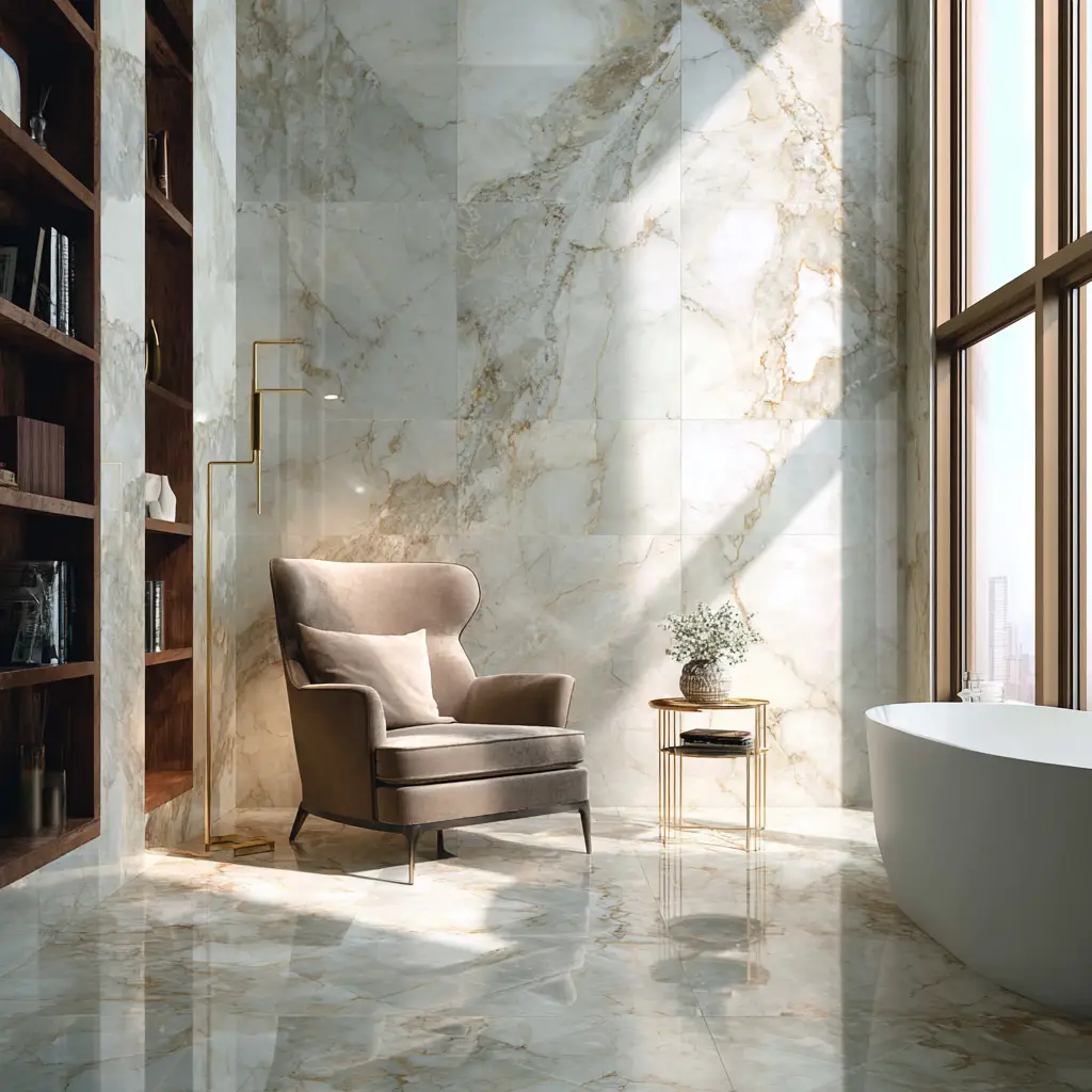 Marble-Backed Elegance