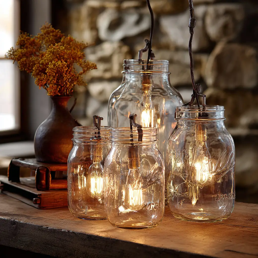 Mason Jar Lighting