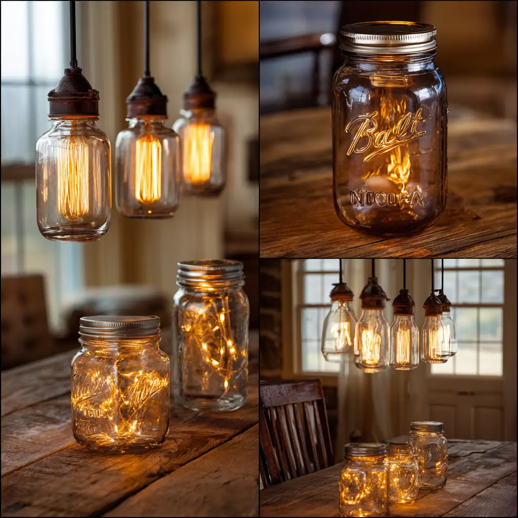 Mason Jar Lighting