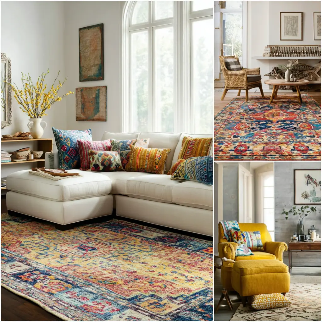 Match the Rug to Your Sofa