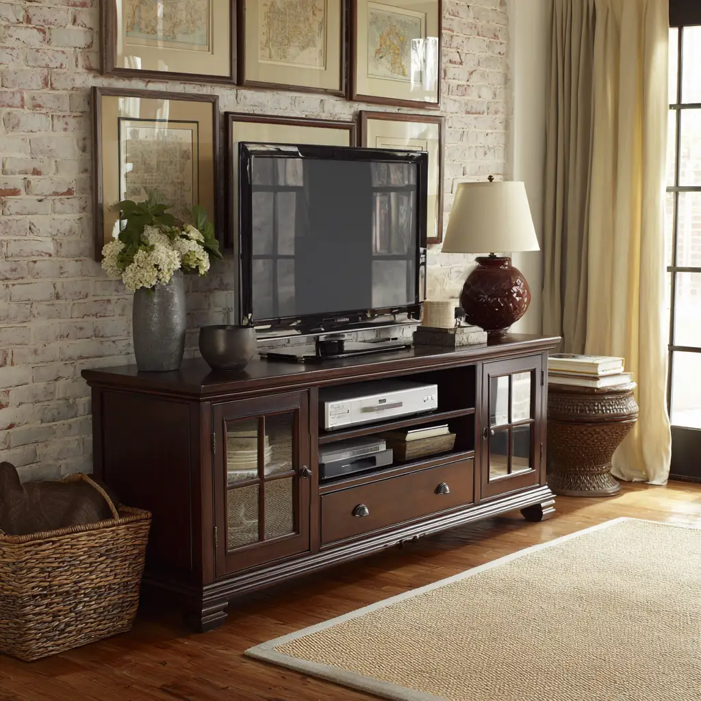 Media Consoles with Drawers