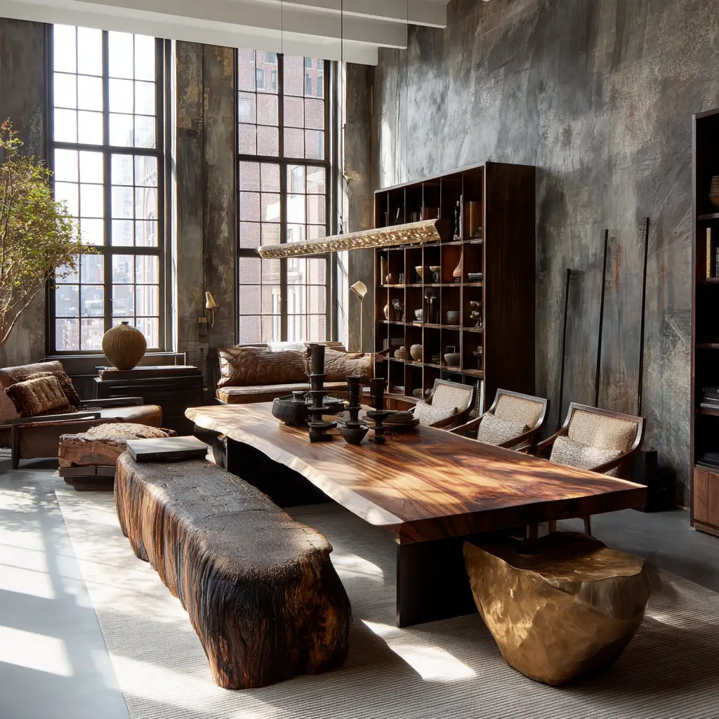 Metal and Wood Furniture