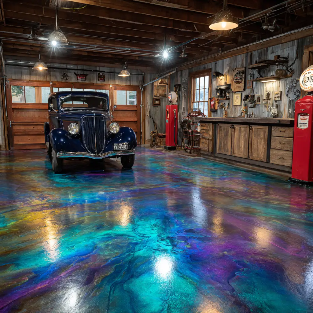 Metallic Epoxy Flooring