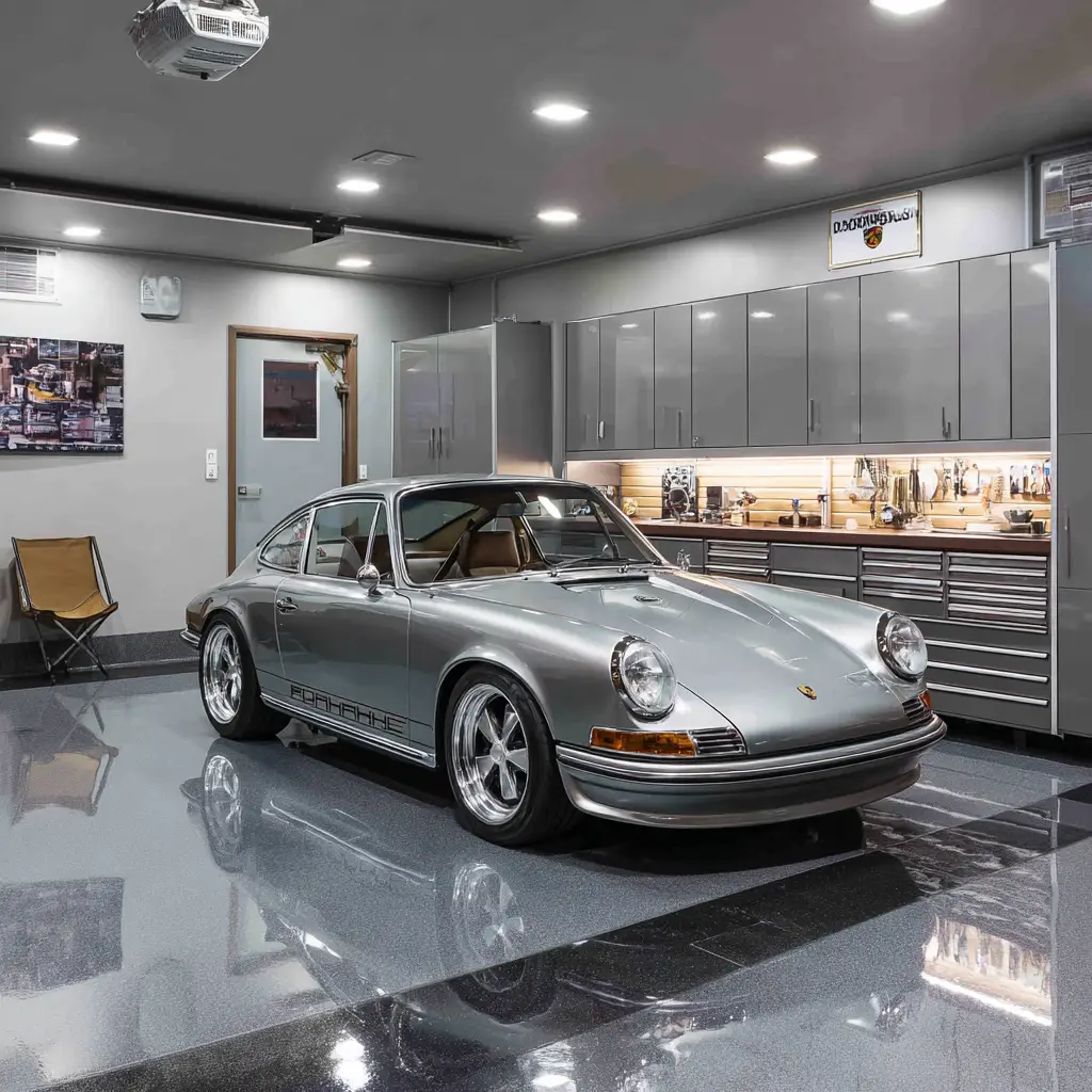 Metallic Shine Garage