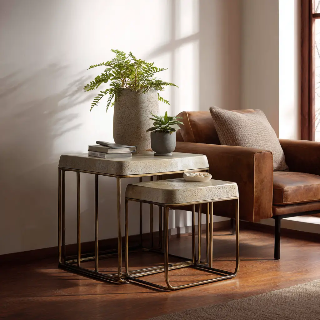 Minimalist Nesting Tables