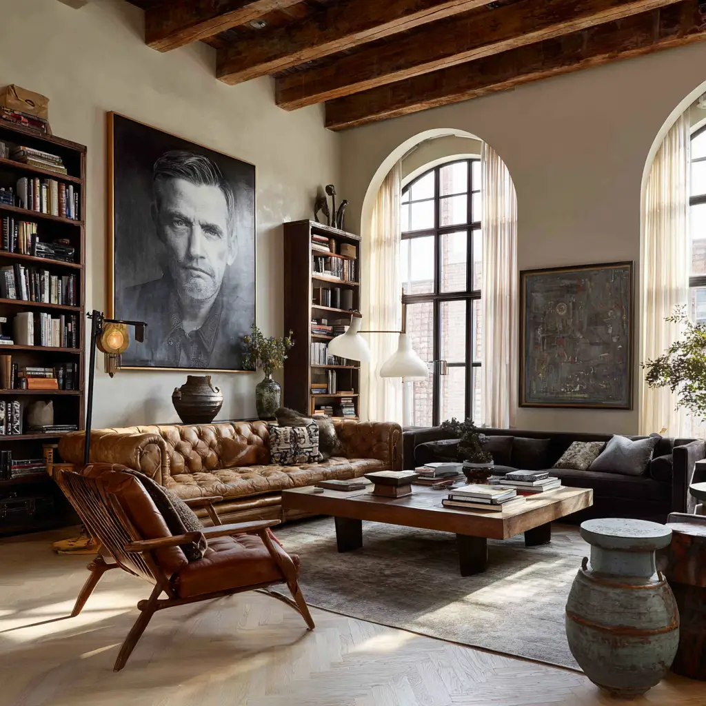 Mix Modern and Vintage Elements